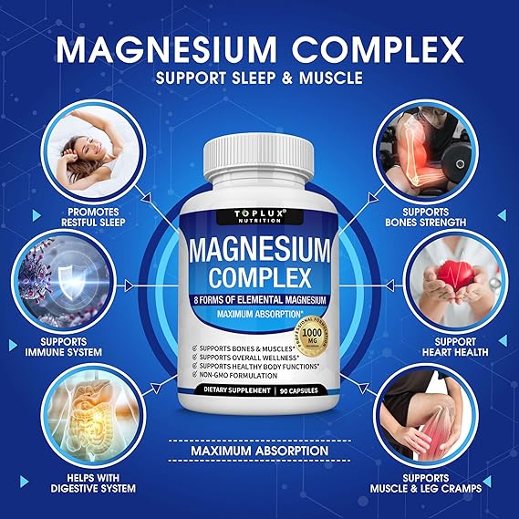 Magnesium Complex - Recupera la energía que el día te roba