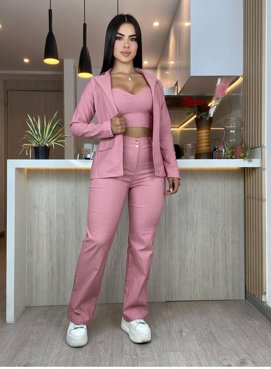 Conjunto Formal 3 Prendas