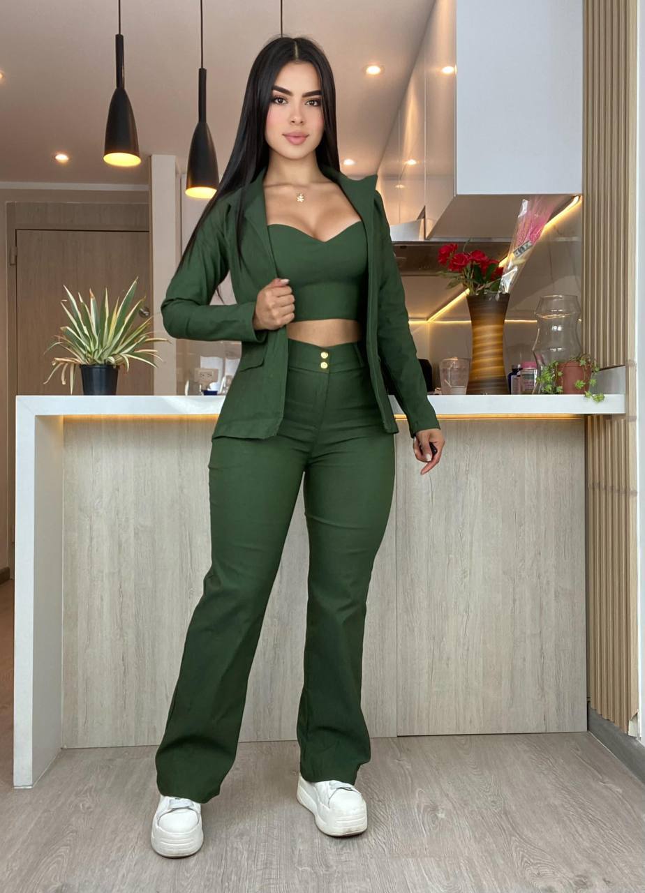 Conjunto Formal 3 Prendas