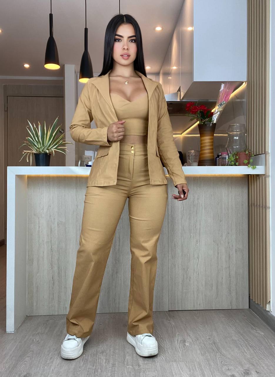 Conjunto Formal 3 Prendas