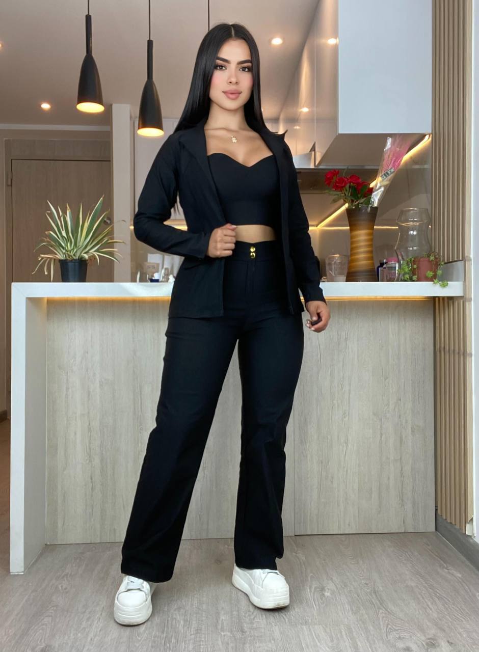 Conjunto Formal 3 Prendas